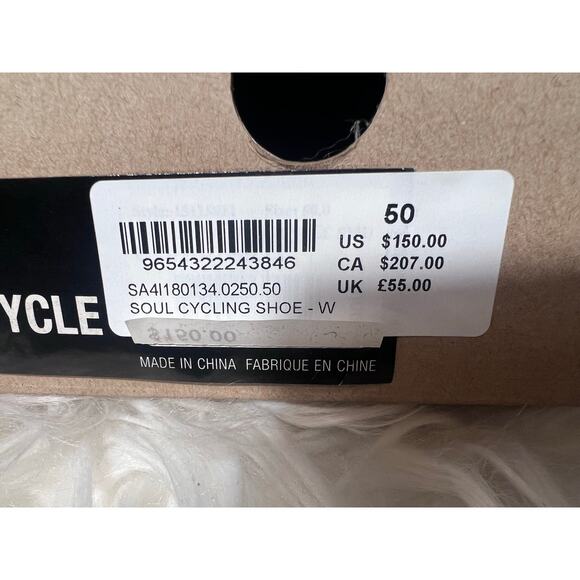 Pearl Izumi Soulcycle Gray Cycling Shoes Mens Bicycle 50 EU 15 US  SPD-SL Gray main image 4